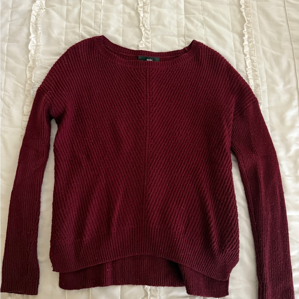 Women's Burgundy Sweater